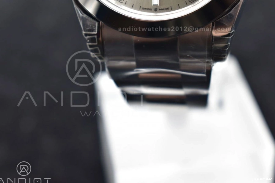 904L DateJust on 126330 1:1 Bracelet VS Dial Best Edition SS VSF 41 Snug Oyster 593 Silver 0327